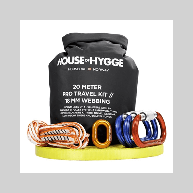Hovedbilde Slakkline 20m/18mm Pro Travel Sett